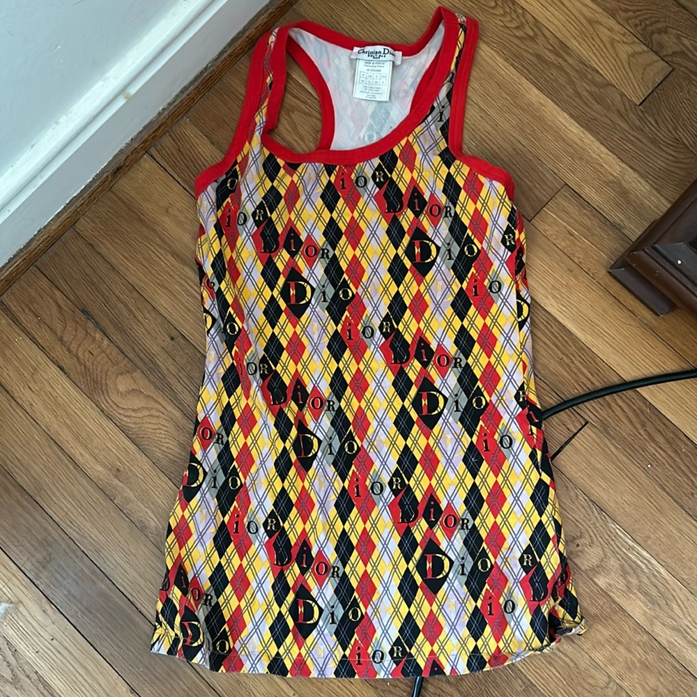 Dior y2k vintage tank us8 almost like new